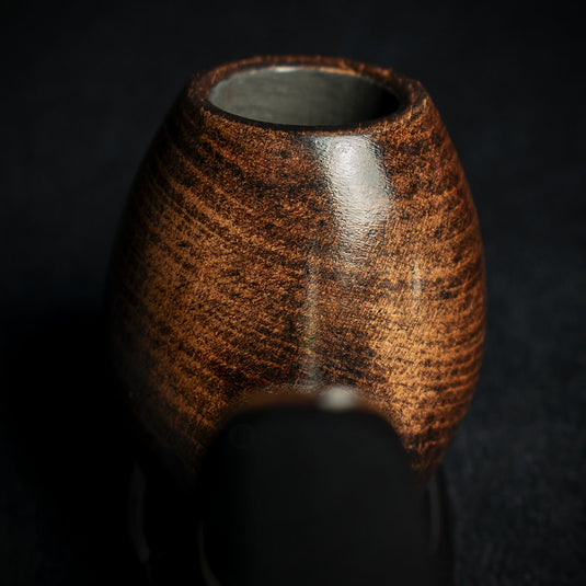 Smoke-King 9mm Brown Beechwood Pipe - Bent