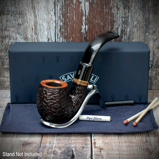 Savinelli | Porto Cervo Rustic Smoking Pipe | Shape 614