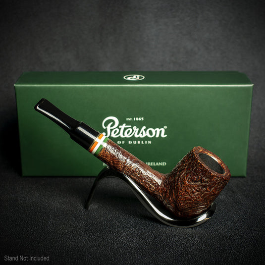 Peterson of Dublin St. Patrick's Day 2026 Sandblast Briar Pipe - Shape53
