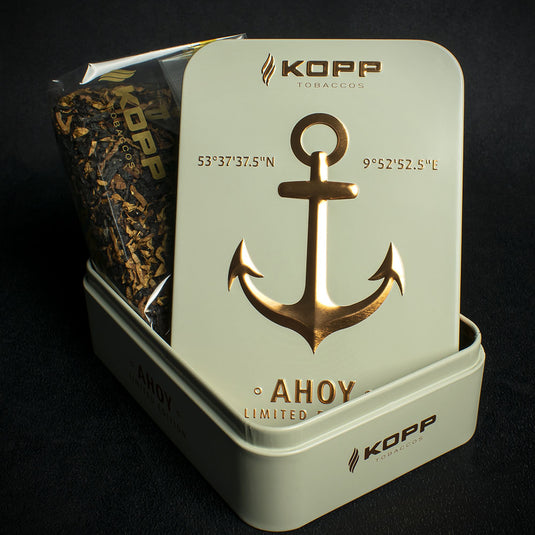 cigarette tubes tobacco manufacturers 2026 Kopp Ahoy 2026 Limited Edition Pipe Tobacco