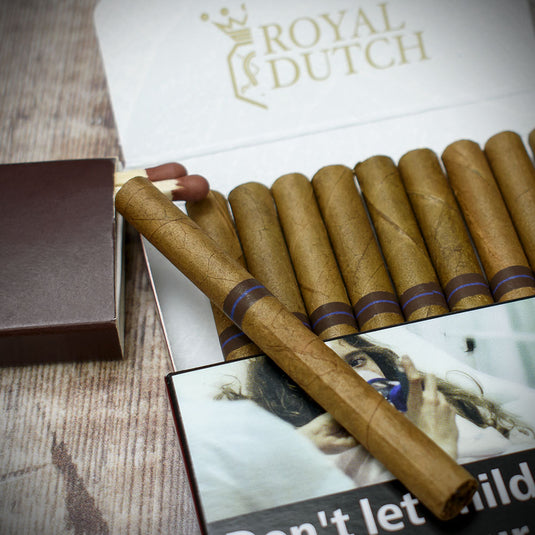 20 Pack - Royal Dutch Fusion (Salted Caramel) Filter Cigarillos