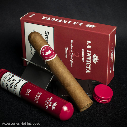 La Invicta Nicaraguan Tubos Robusto Cigars - Pack of 3