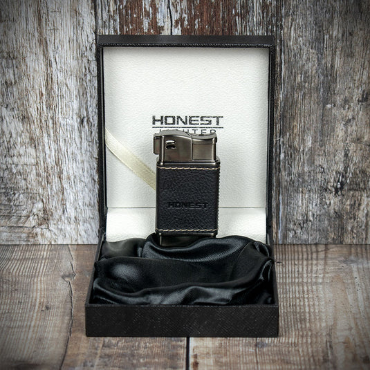 Honest Boyd Pipe Lighter - Titanium/Black