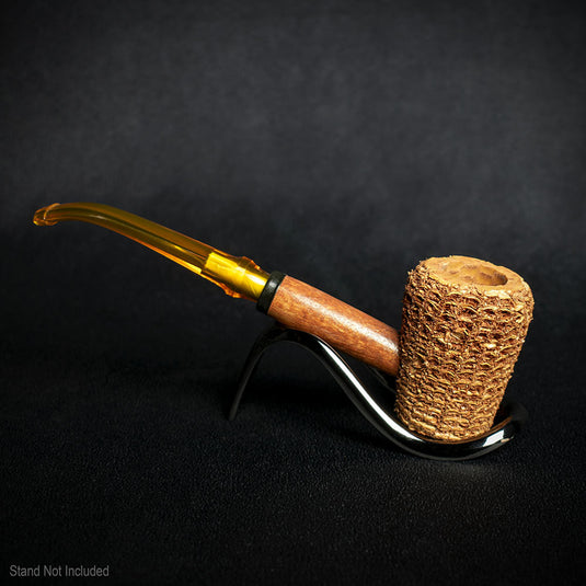 Missouri Meerschaum Let Freedom Ring Corn Cob Pipe - BENT