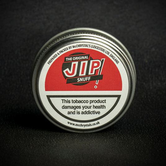 McChrystal's JIP Mentholated Snuff 4.4g Small Tins - Box of 12