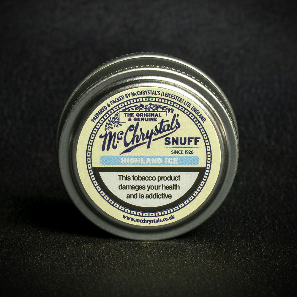 McChrystal's Highland Ice Snuff 3.5g Mini Tin | Smoke-King