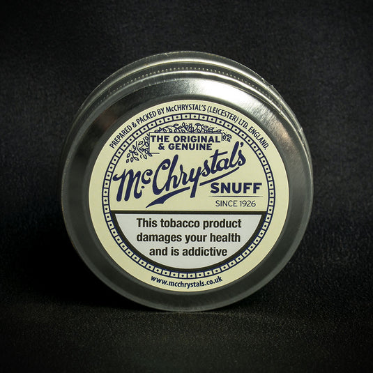 McChrystal's Original & Genuine Medicated Snuff 21g Extra Large Tins - Box of 12