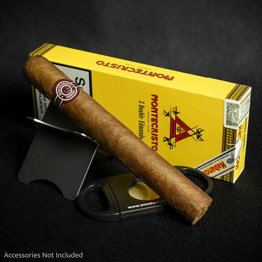 Montecristo Double Edmundo Cuban Cigars - Pack of 3