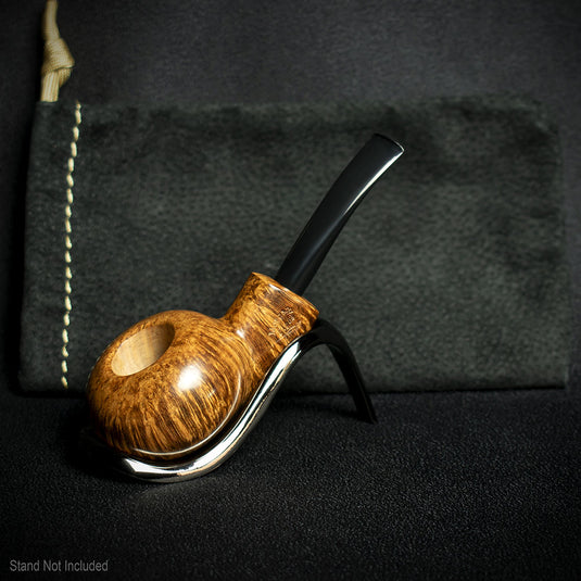 Morgan Pipes Handmade Squashed Tomato Limited Edition Briar Pipe