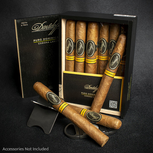Single - Davidoff Puro Dominicano Corona Larga Cigar