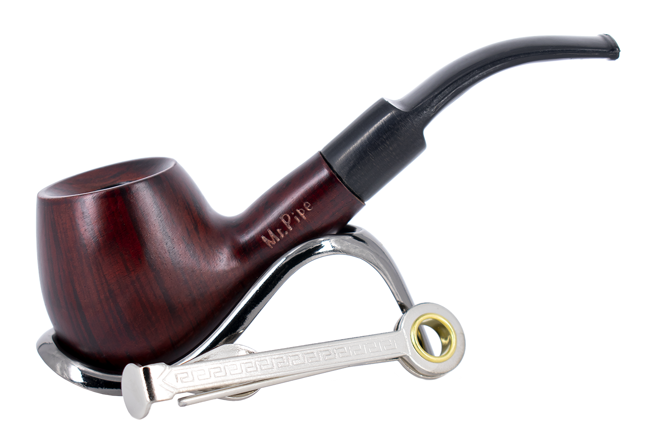 Mr Pipe Beginners Briar Smoking Pipe Set SmokeKing