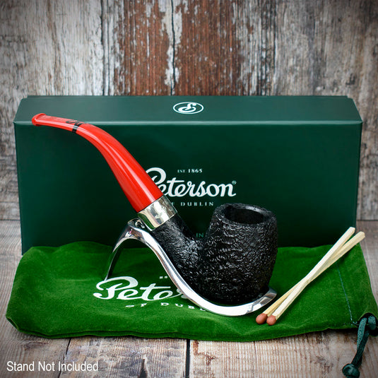 Dracula Sandblasted Briar Pipe By Peterson of Dublin - Shape No.69