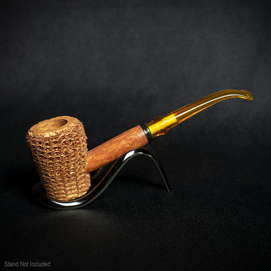 Missouri Meerschaum Let Freedom Ring Corn Cob Pipe - BENT