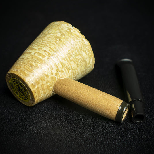 Missouri Mark Twain Corn Cob Pipe - Bent