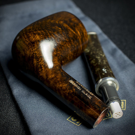 Savinelli Marron Glace Smooth Briar Pipe - Shape 111  6mm 