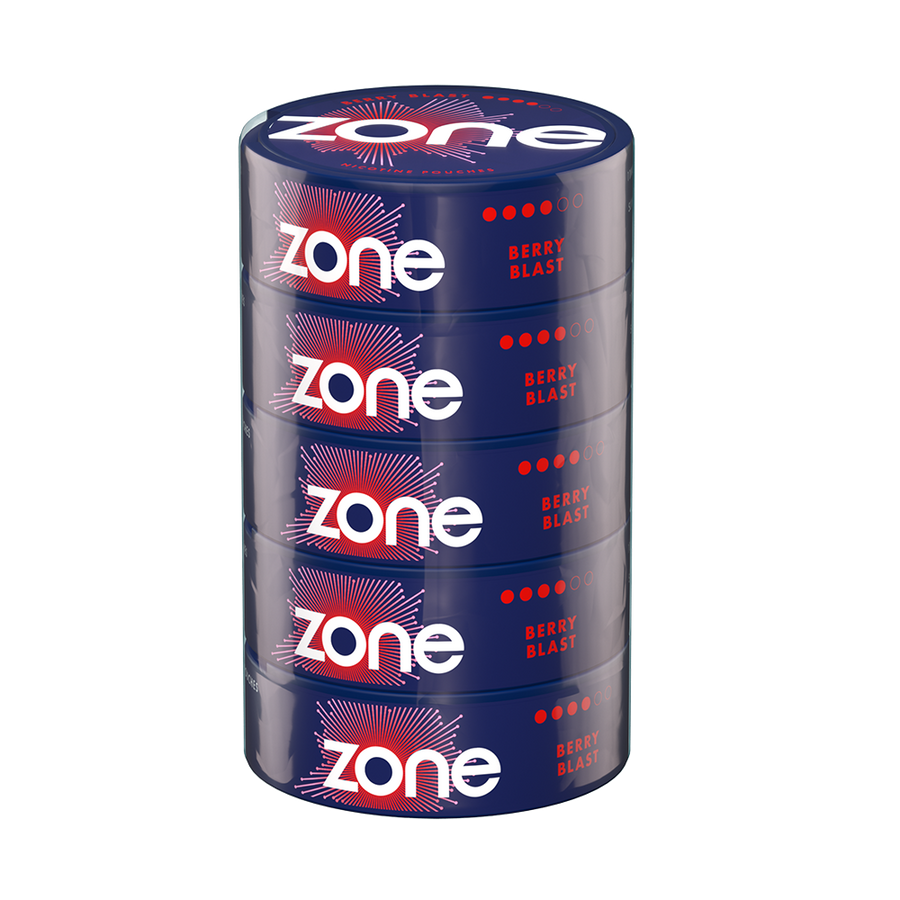 Zone Berry Blast Nicotine pouch 11mg - Pack of 20