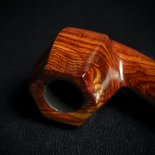 Smoke-King 9mm Rosewood Pipe - Bent