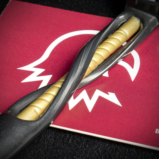 Falcon Pipe Stem - Shillelagh Black N' Gold