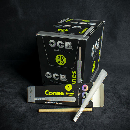 OCB Kingsize Slim Premium Cones - 3 Pack