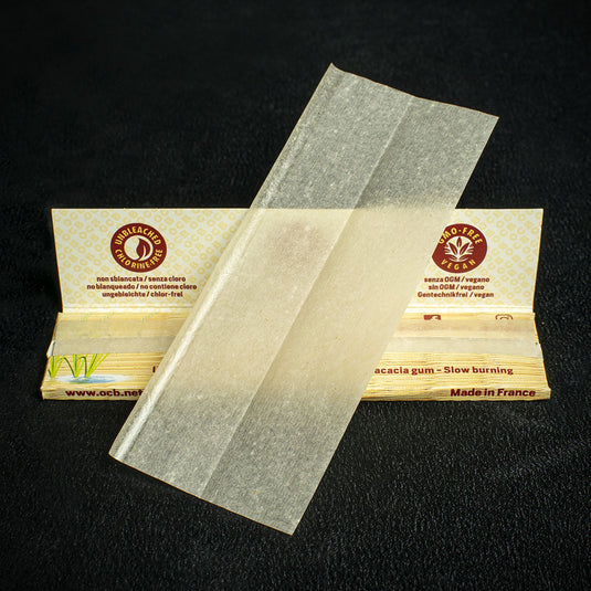 OCB Kingsize Slim Rice Rolling Papers - Single Pack