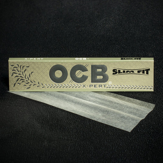 OCB Kingsize Slim Fit X-Pert Rolling Papers - Box of 50