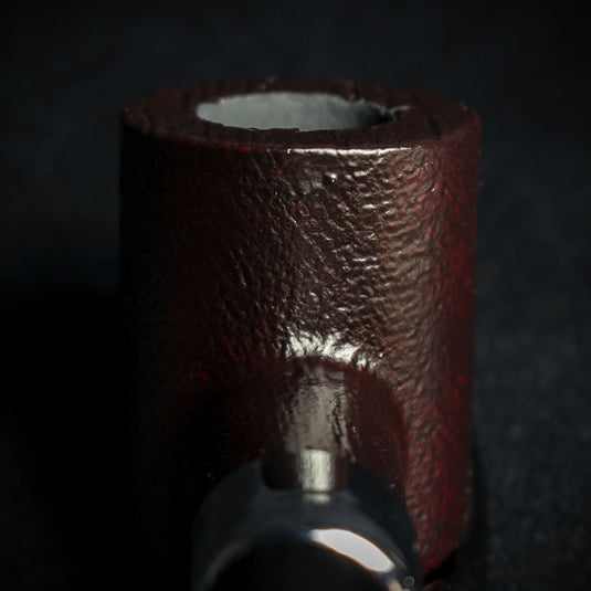 Smoke-King 9mm Rosewood Pipe - Curved Rustic