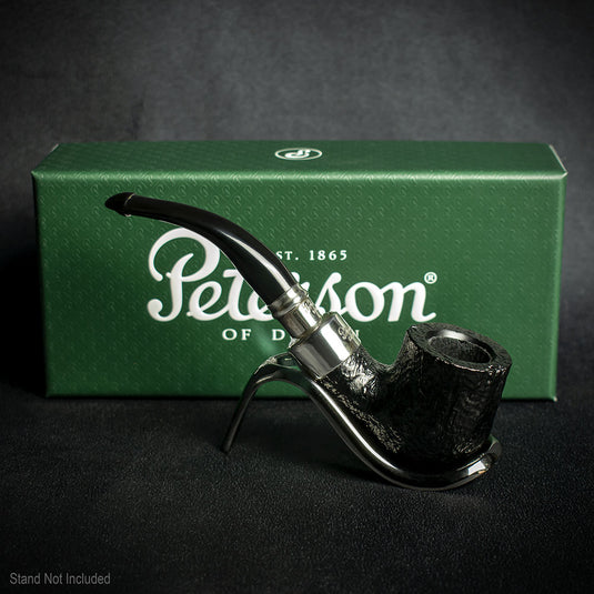 Peterson of Dublin System Spigot Sandblasted Briar Pipe - Shape 301