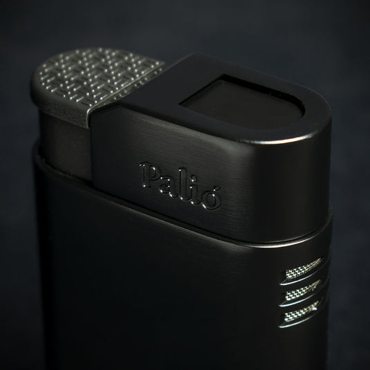 Palio Ballista Single Jet Cigar Lighter - Black