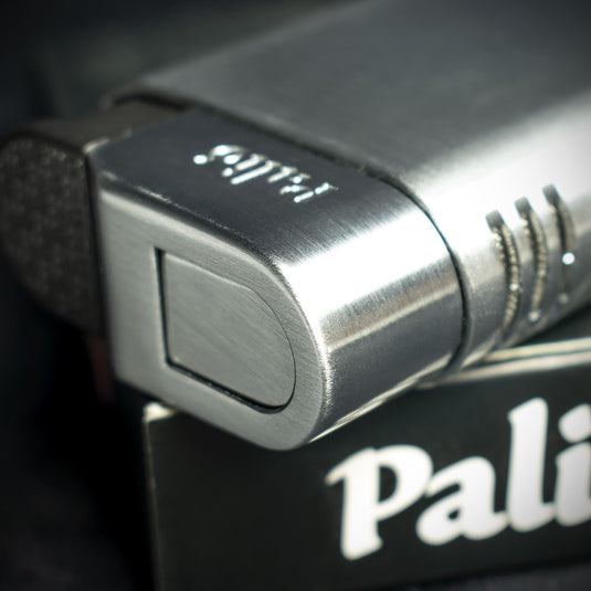 Palio Ballista Single Jet Cigar Lighter - Silver