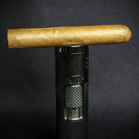Palio Veneto Quad Flame Cigar Lighter - Black