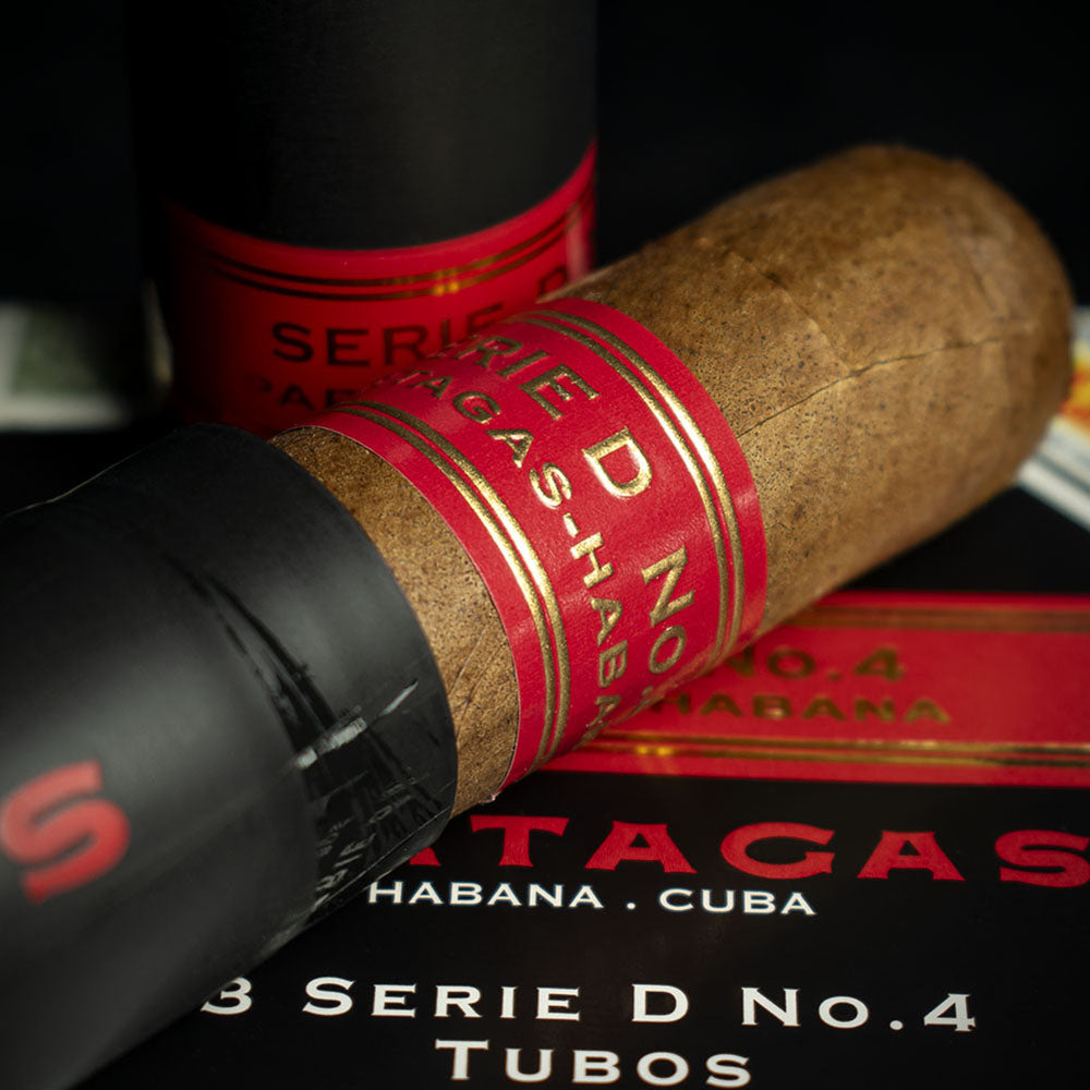 Partagas Serie D No.4 Tubos Cuban Cigar - Single