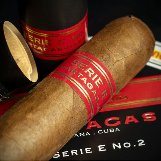 Partagas Serie E No.2 Tubos Cuban Cigars - Pack of 3