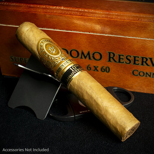 Perdomo 10th Anniversary Connecticut Super Toro Cigars - Box of 25