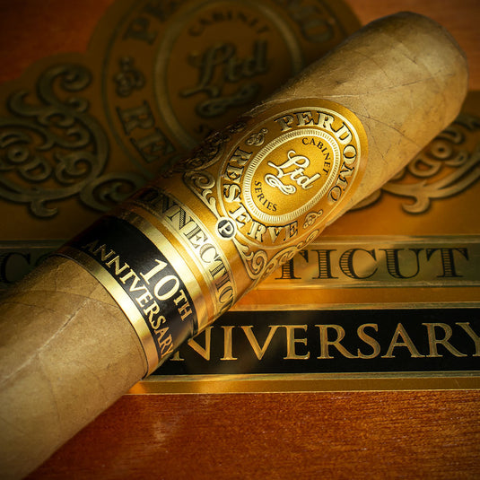 Perdomo 10th Anniversary Connecticut Super Toro Cigar - Single