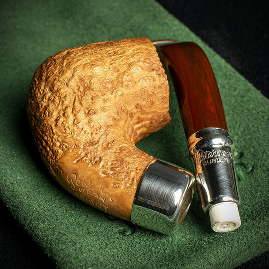 Peterson Of Dublin High Grade Barley Spigot Briar Smoking Pipe - Shape 221