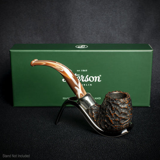 Derry Rusticated Briar Pipe By Peterson of Dublin - Shape 221 (9mm)