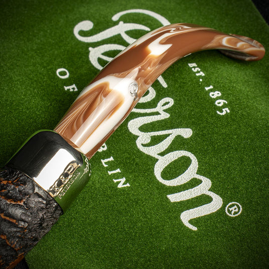 Derry Rusticated Briar Pipe By Peterson of Dublin - Shape 221 (9mm)