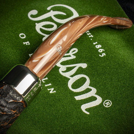 Derry Rusticated Briar Pipe By Peterson of Dublin - Shape B10 (9mm)