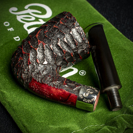 Peterson of Dublin Donegal Rocky Briar Smoking Pipe - Shape No.128