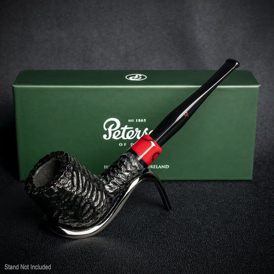Peterson of Dublin Halloween 2026 Rusticated Briar Smoking Pipe - Shape 107