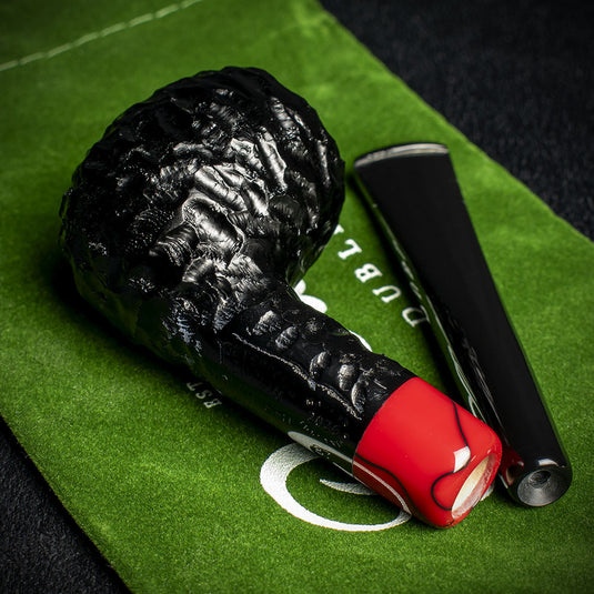 Peterson of Dublin Halloween 2026 Rusticated Briar Smoking Pipe - Shape 87
