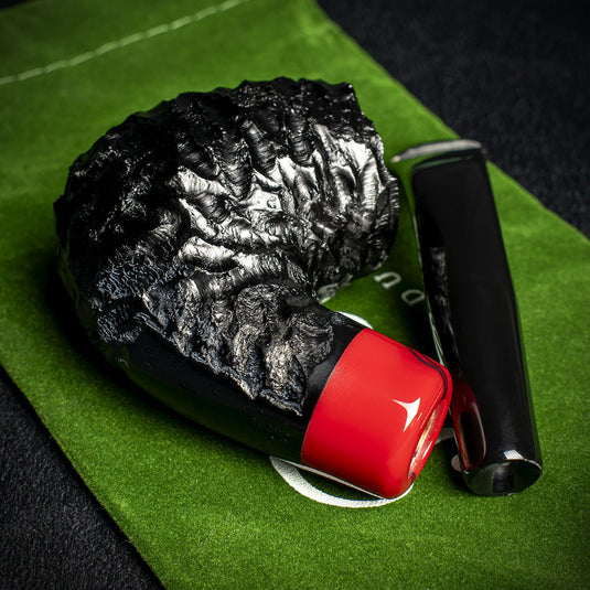 Peterson of Dublin Halloween 2026 Rusticated Briar Smoking Pipe - Shape XL90
