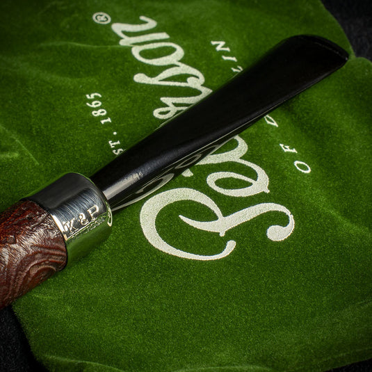 Peterson of Dublin Irish Army Sandblast Briar Smoking Pipe - Shape 102