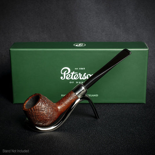 Peterson of Dublin Irish Army Sandblast Briar Smoking Pipe - Shape 85