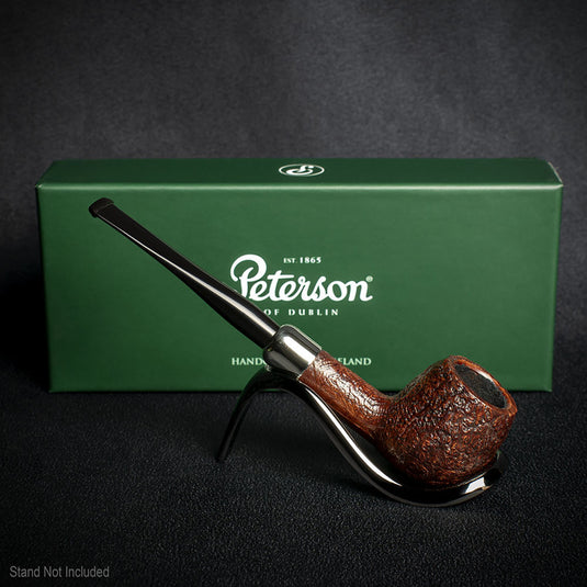 Peterson of Dublin Irish Army Sandblast Briar Smoking Pipe - Shape 85