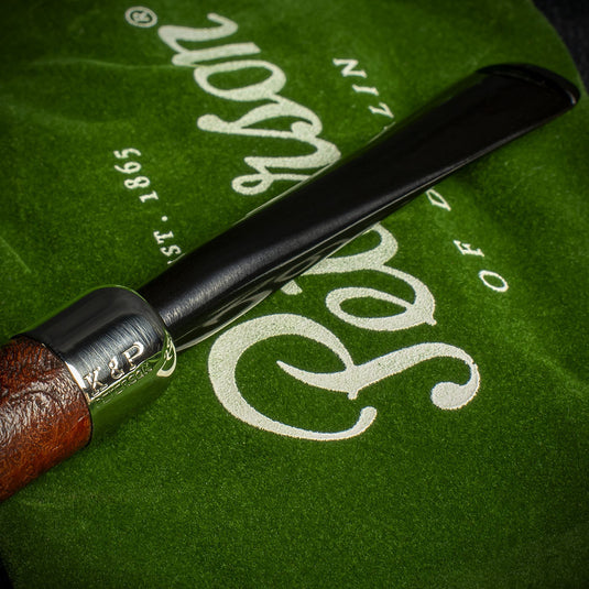Peterson of Dublin Irish Army Sandblast Briar Smoking Pipe - Shape 85