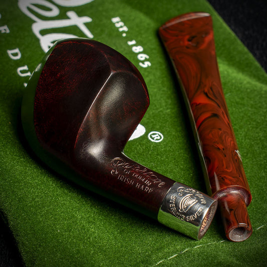 Peterson Of Dublin Harp Smooth Briar Smoking Pipe - Shape No.3085