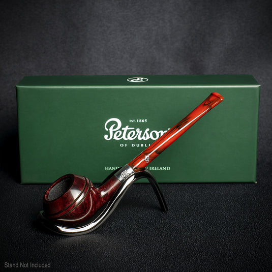 Peterson Of Dublin Harp Smooth Briar Smoking Pipe - Shape No.411
