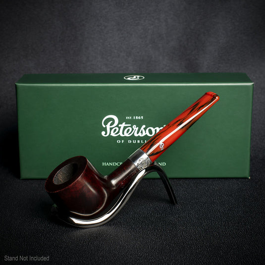 Peterson Of Dublin Harp Smooth Briar Smoking Pipe - Shape No.608