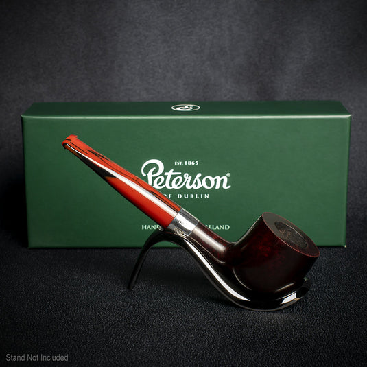 Peterson Of Dublin Harp Smooth Briar Smoking Pipe - Shape No.608